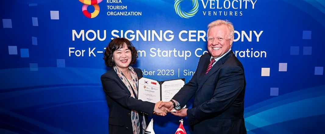 Velocity Ventures and Korea Tourism Organization sign MoU for Korean Startup Accelerator