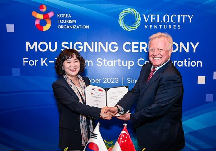 Velocity Ventures and Korea Tourism Organization sign MoU for Korean Startup Accelerator