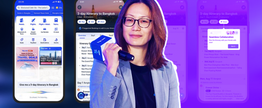 It’s the golden age for product leaders in travel, says Trip.com’s Amy Wei