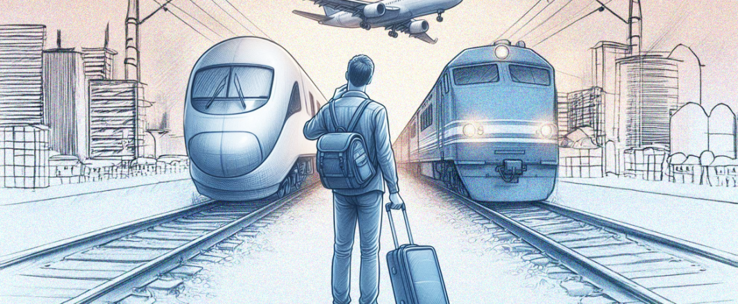 Rail vs Air. The failing debate
