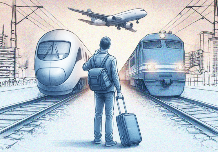 Rail vs Air. The failing debate