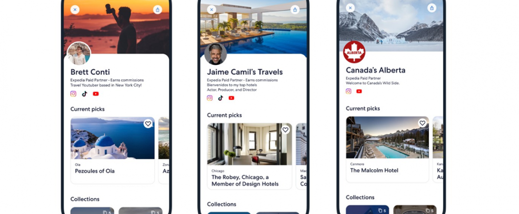 Expedia expands Travel Shops by collaborating with creators and celebrities, speaks to larger industry trend