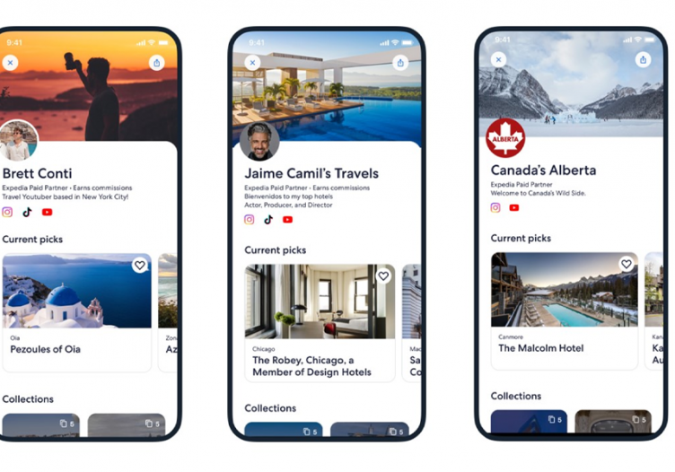 Expedia expands Travel Shops by collaborating with creators and celebrities, speaks to larger industry trend