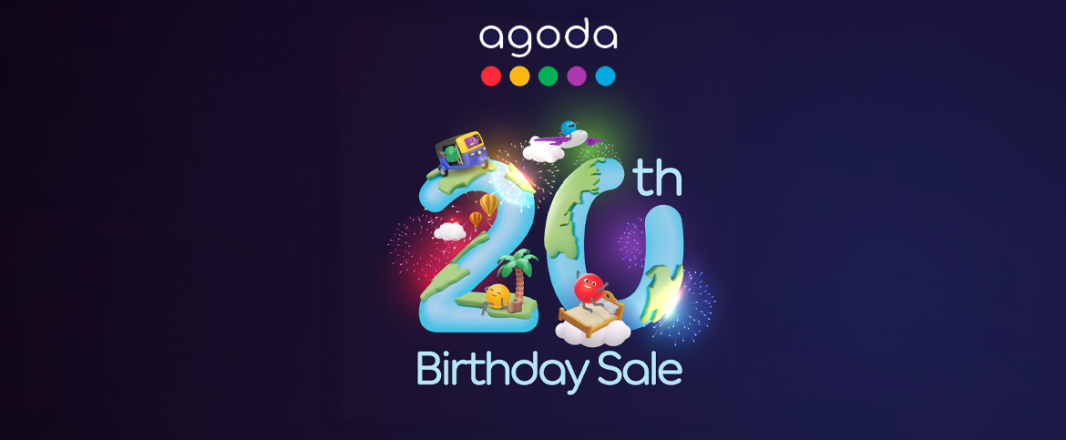 Agoda invites hoteliers to join its milestone 20th birthday campaign