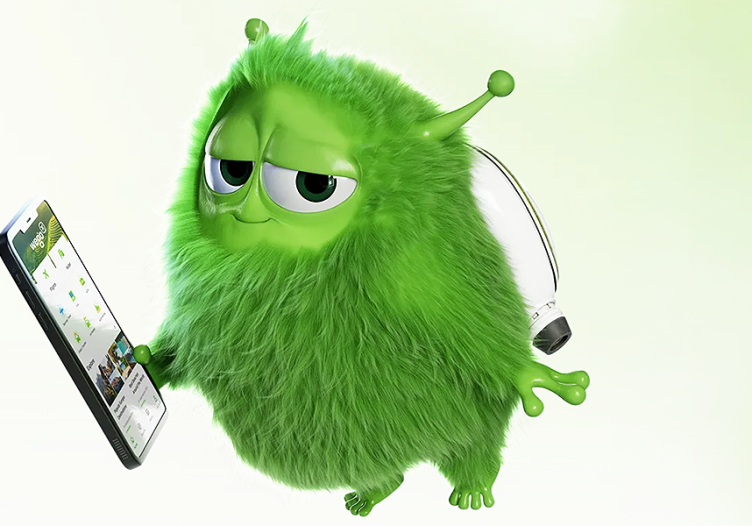 Wego’s bright green alien is adorable. He’s also a highly strategic tool.