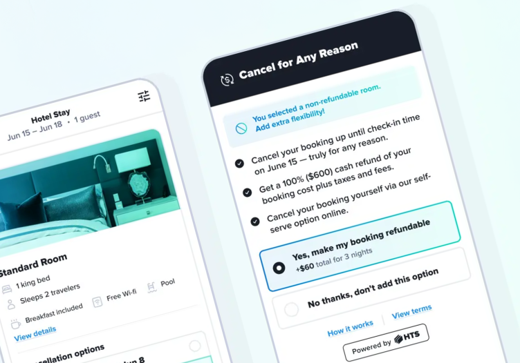 HTS launches ‘Cancel for Any Reason’ for hotels